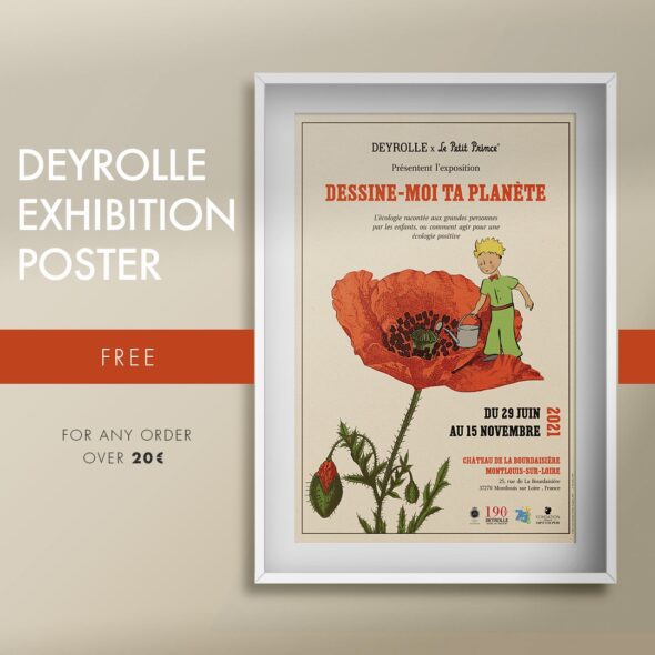 Free poster of the exhibition « Draw me your planet » !