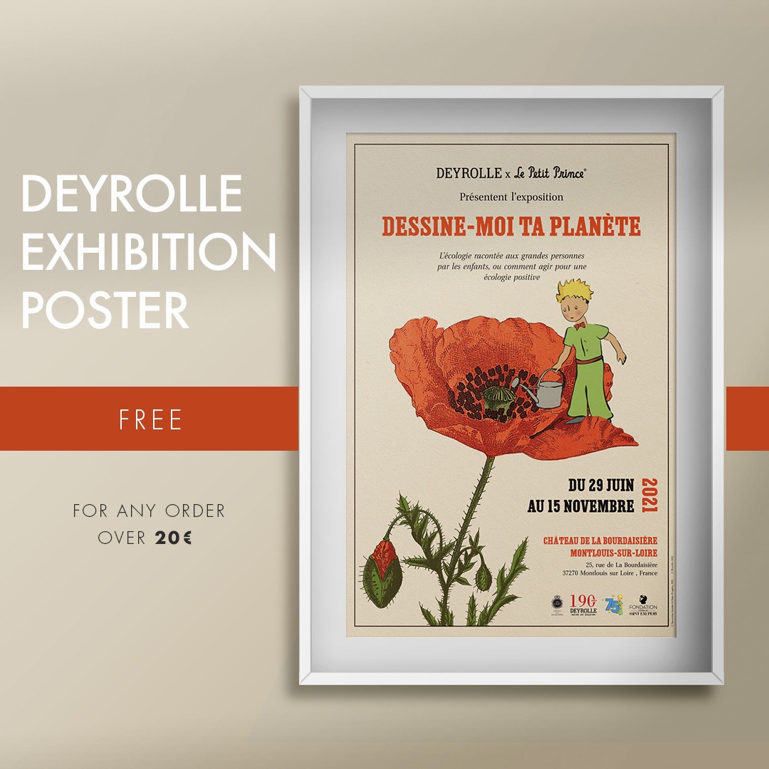 Free poster of the exhibition « Draw me your planet » !