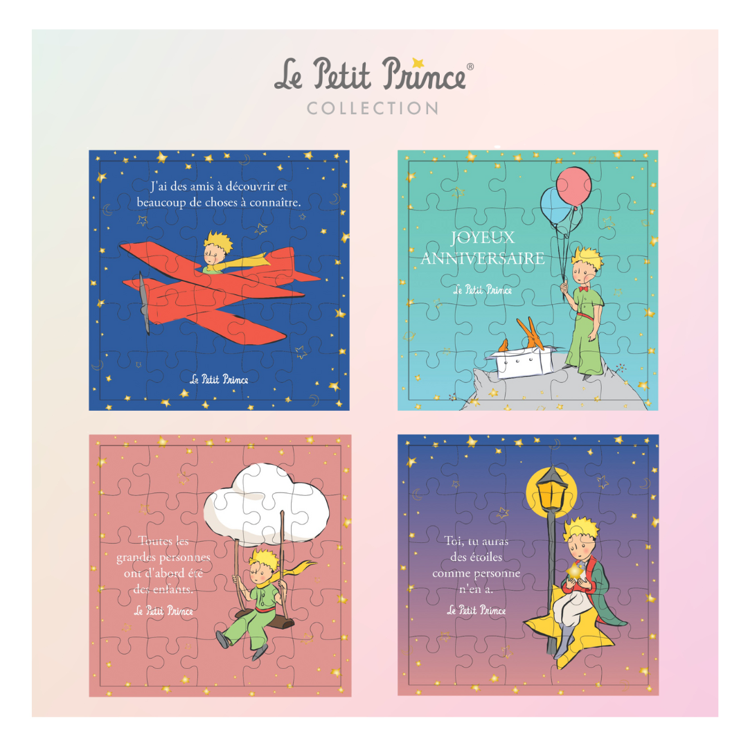 New ! Puzzle postcards The Little Prince x Kiub