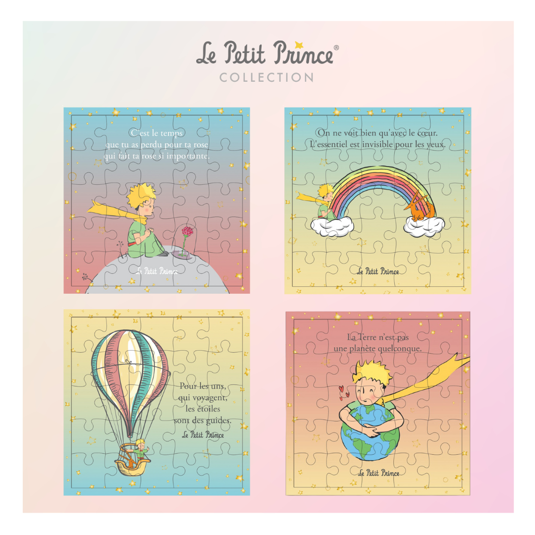 New ! Puzzle postcards The Little Prince x Kiub