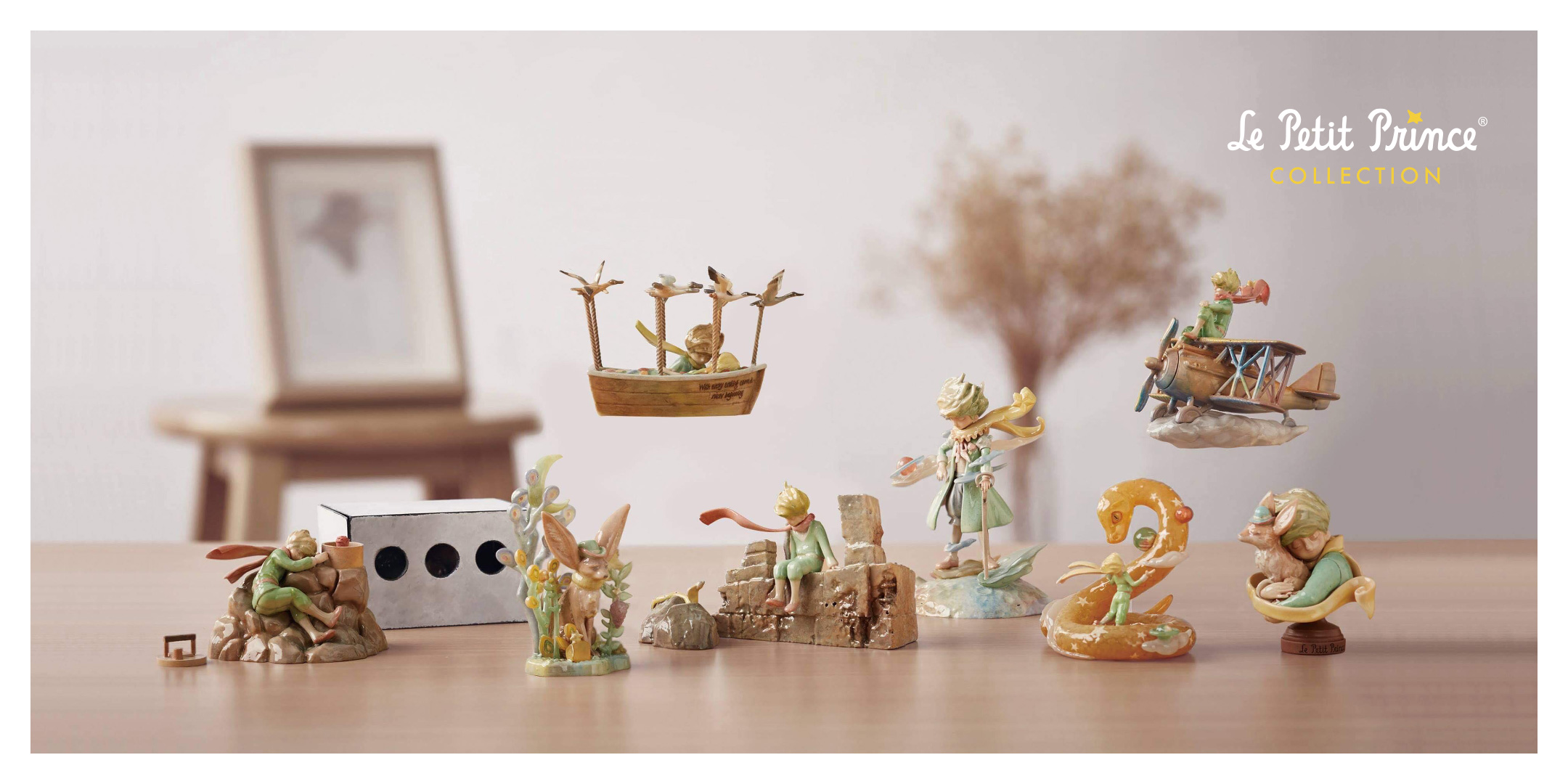 The set of 8 figurines by Steven Choi at 70% off!