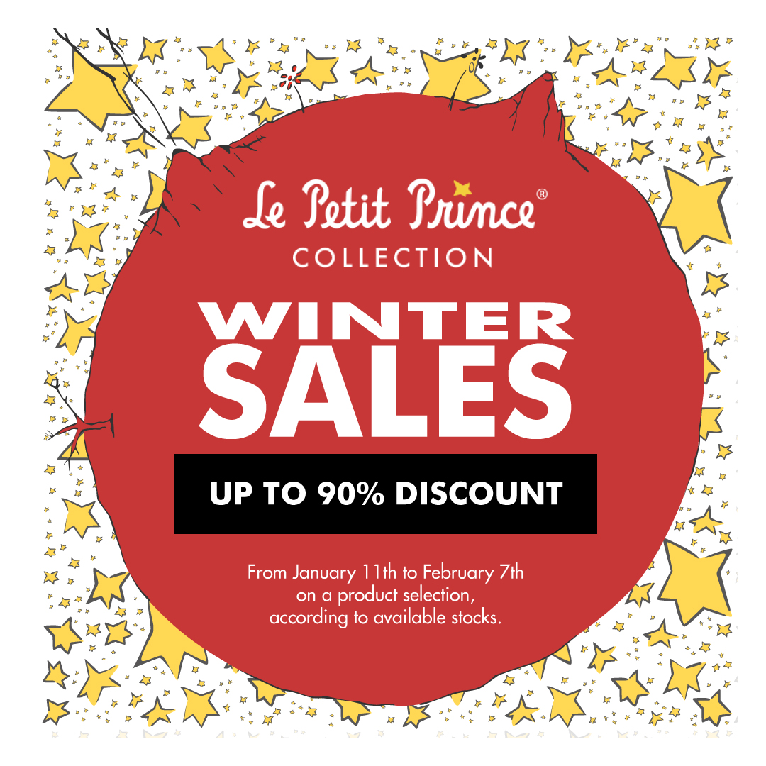 It’s WINTER SALES on The Little Prince Collection !