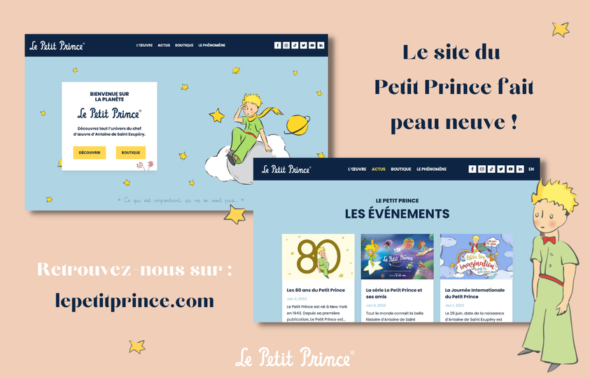 The Little Prince website gets a makeover!